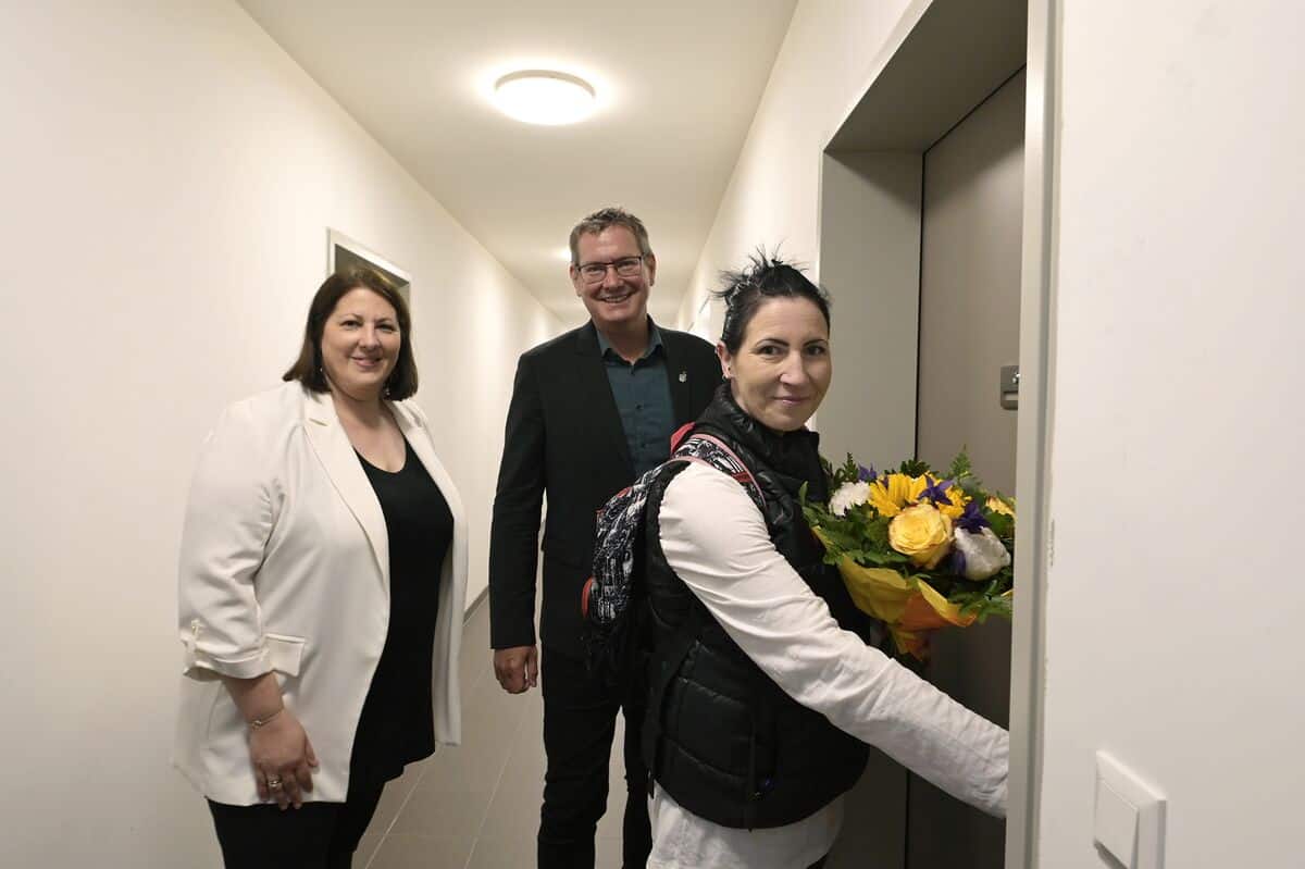 1000. Gemeindewohnung in der Wohnanlage Ödenburgerstraße